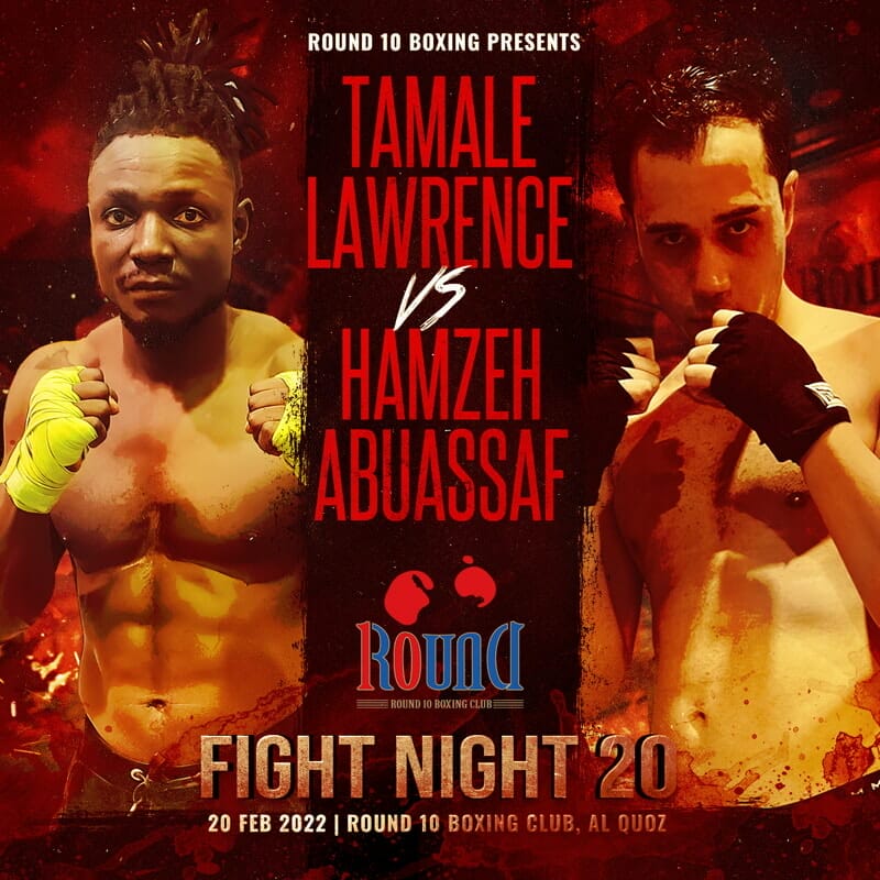 Tamale Lawrence and Hanaee Abubakar go head-to-head in a thrilling 10th round boxing match at Fight Night 20.